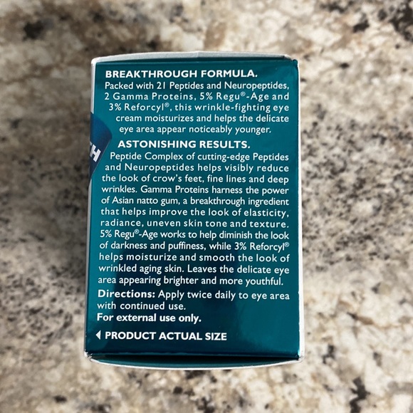 Peter Thomas Roth Wrinkle Resist Eye Cream .5 fl oz-NIB - Picture 2 of 5